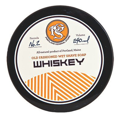 Portland General Store Whiskey Old-Fashioned Wet Shave Soap