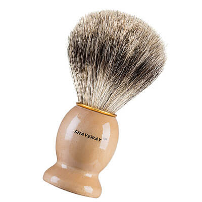 Shaveway Pure Badger Shaving Brush