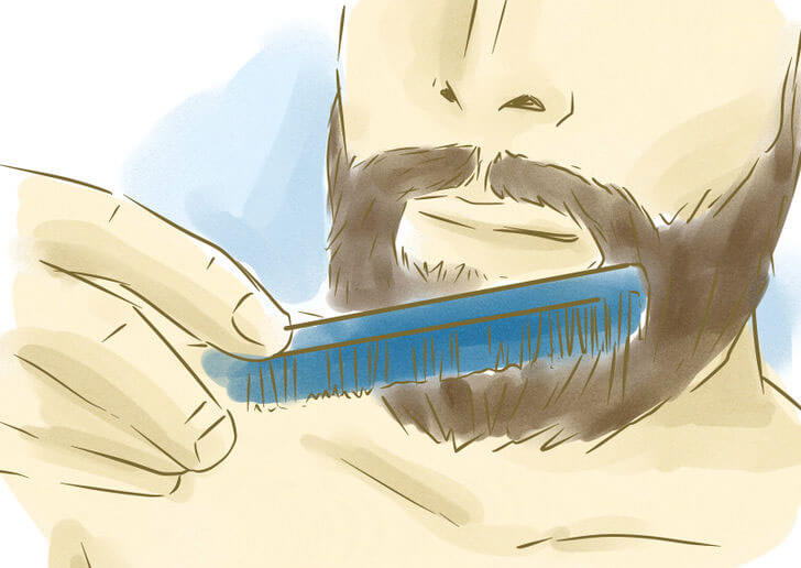 Prepeare beard for shaving