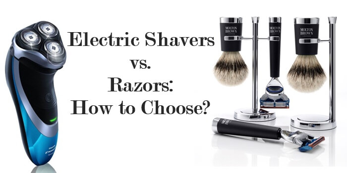 Electric shavers vs razors